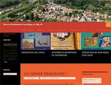 Tablet Screenshot of billy-tourisme-allier.com